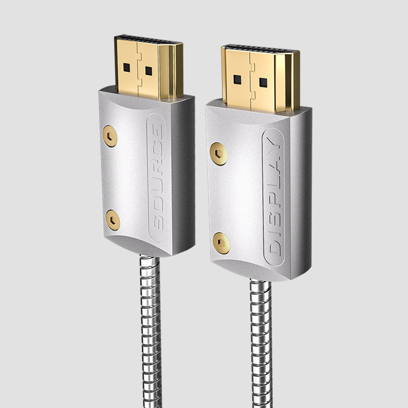 KAI2.0                                                               STEEL ARMORED FIBER OPTIC HDMI 2.0 CABLE