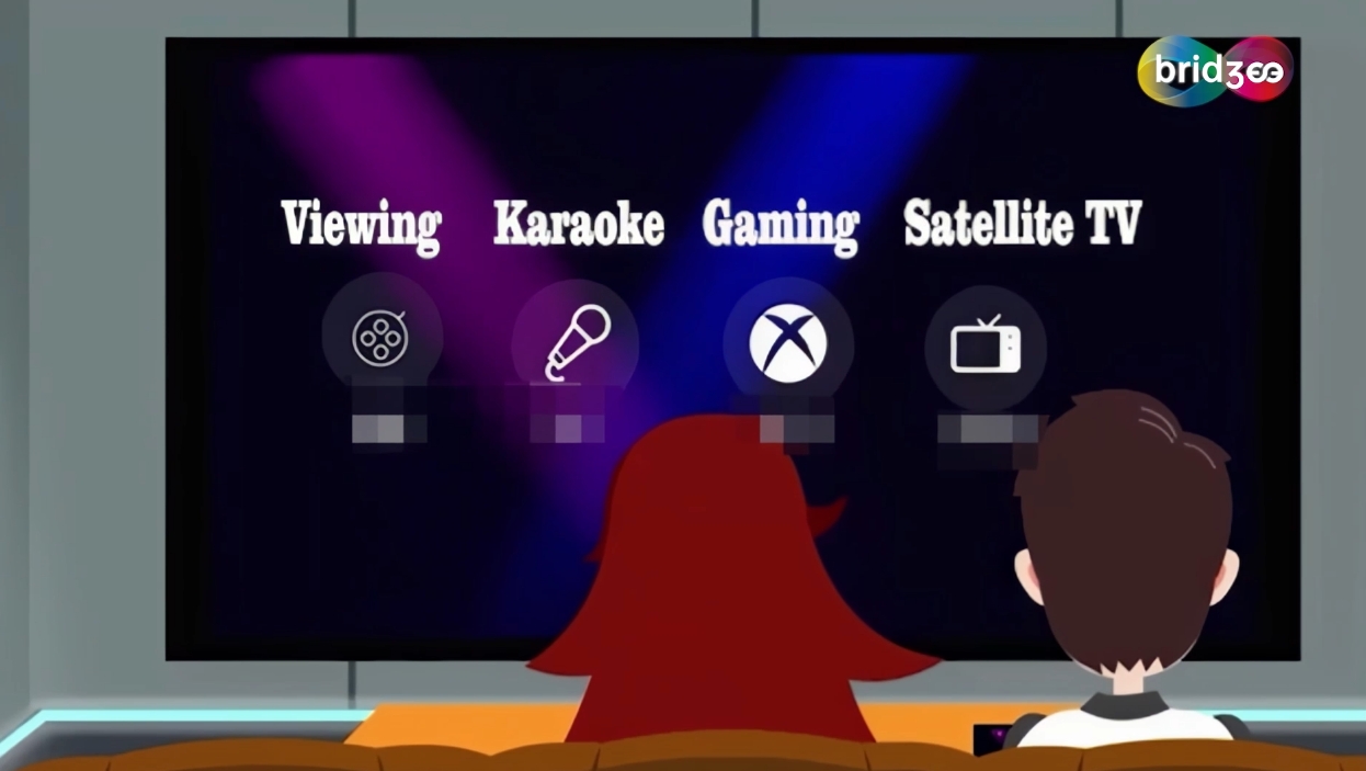 Bridgee Home Theatre -- Animated Demo